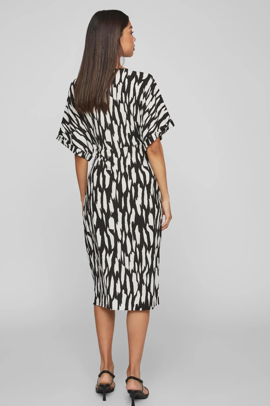 VILA - VILAYA ILA V-NECK 2/4 MID CALF... VILA - VILAYA ILA V-NECK 2/4 MID CALF...