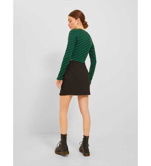 JJXX Damen Kleid Aus Rippenstrick – Lang, Schmal, Lässig Elegant