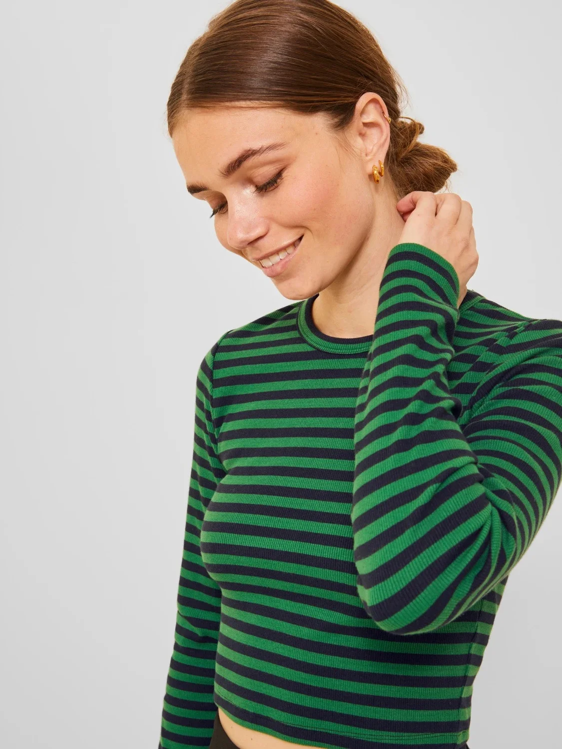 JJXX - JXFELINE STR LS STRIPE RIB TEE... JJXX - JXFELINE STR LS STRIPE RIB TEE...