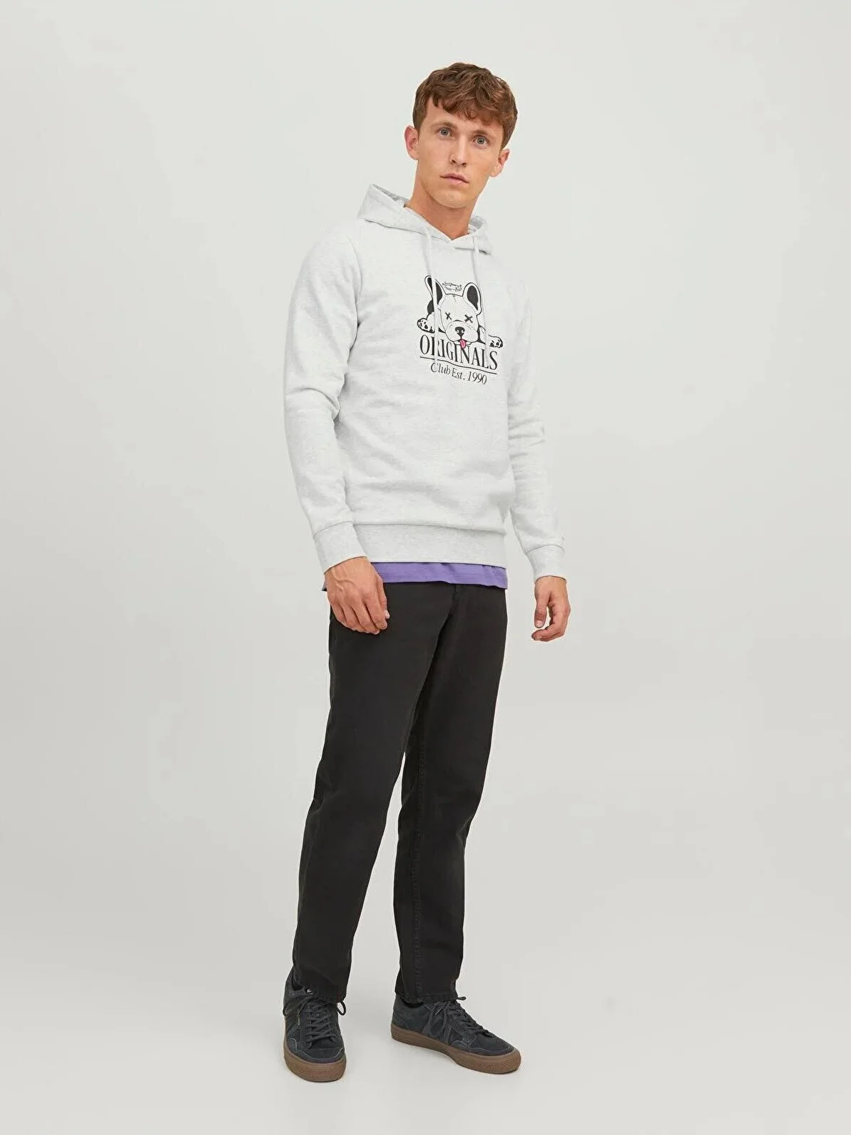 Jack & Jones - JORBEWARE SWEAT HOOD FST Jack & Jones - JORBEWARE SWEAT HOOD FST
