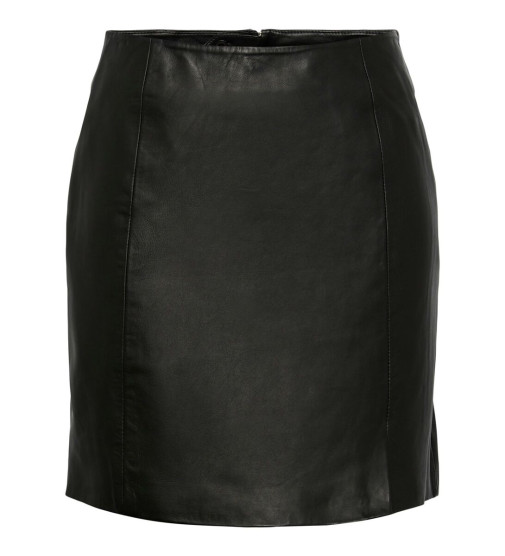 Y.A.S - YASSNIRO HW SHORT LEATHER SKIRT Size M