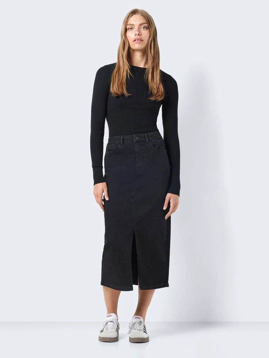 Noisy May - NMKATH NW SLIT MIDI SKIRT... Noisy May - NMKATH NW SLIT MIDI SKIRT...