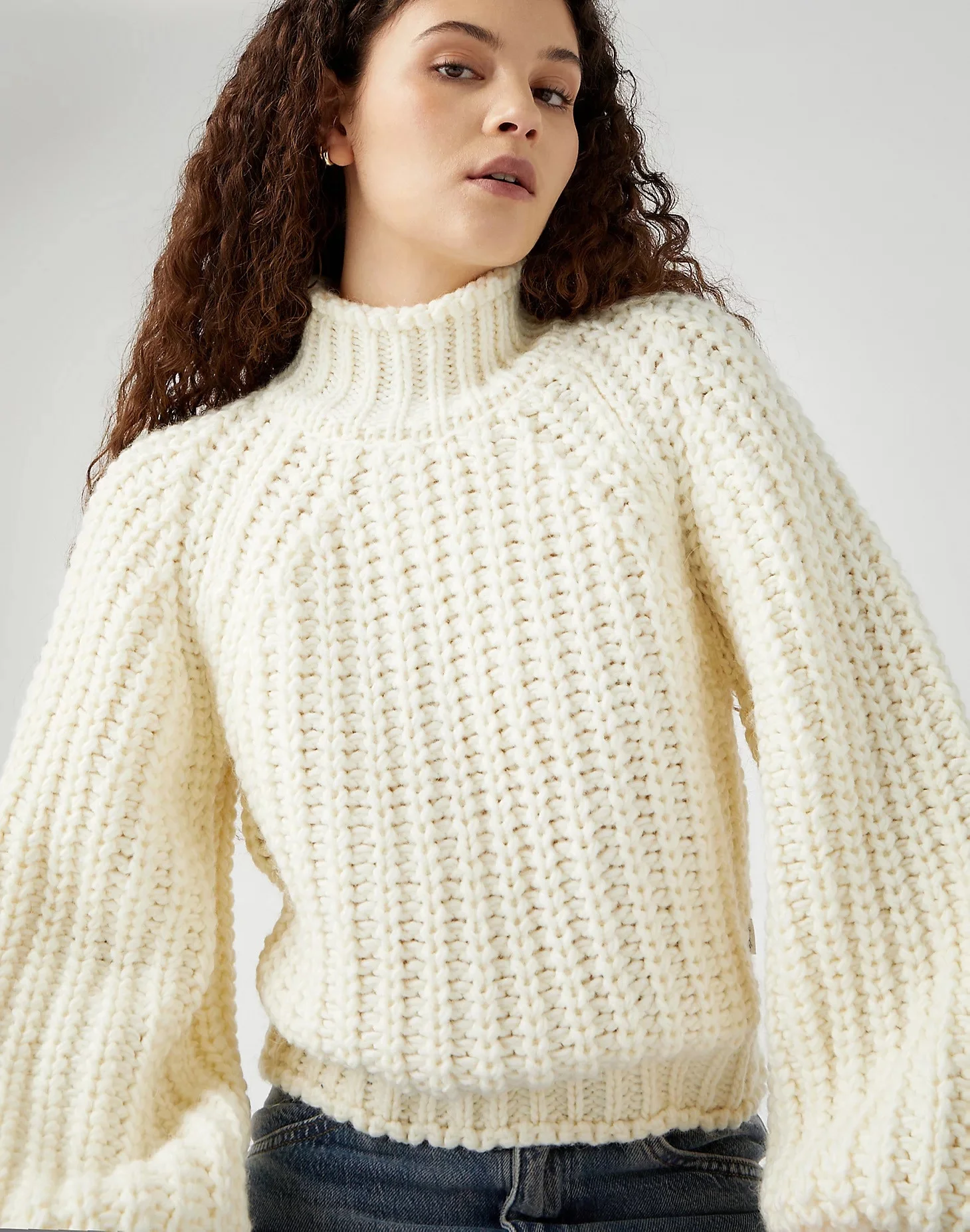 Wrangler - BALLOON SLEEVE SWEATER Wrangler - BALLOON SLEEVE SWEATER