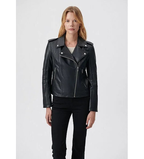 Mavi leather clearance jacket