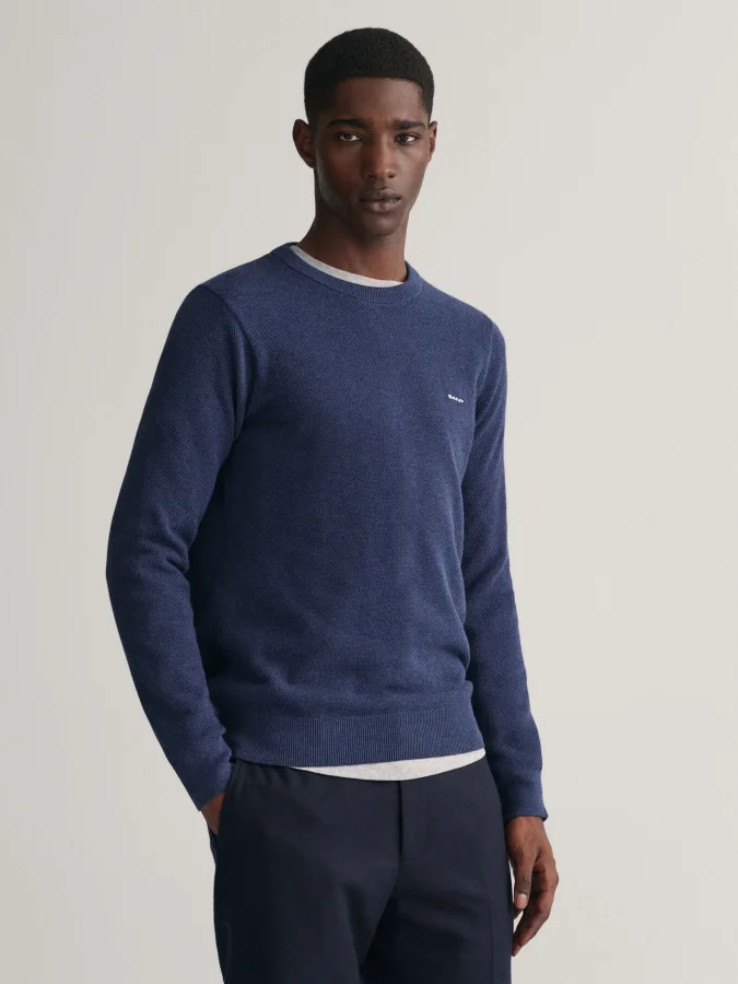 Gant - Cotton Piqué Crew...