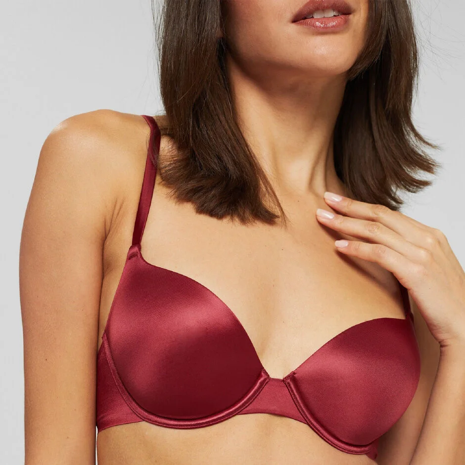 ESPRIT - Padded underwire bra made of... ESPRIT - Padded underwire bra made of...