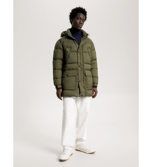 Parka khaki hot sale tommy hilfiger