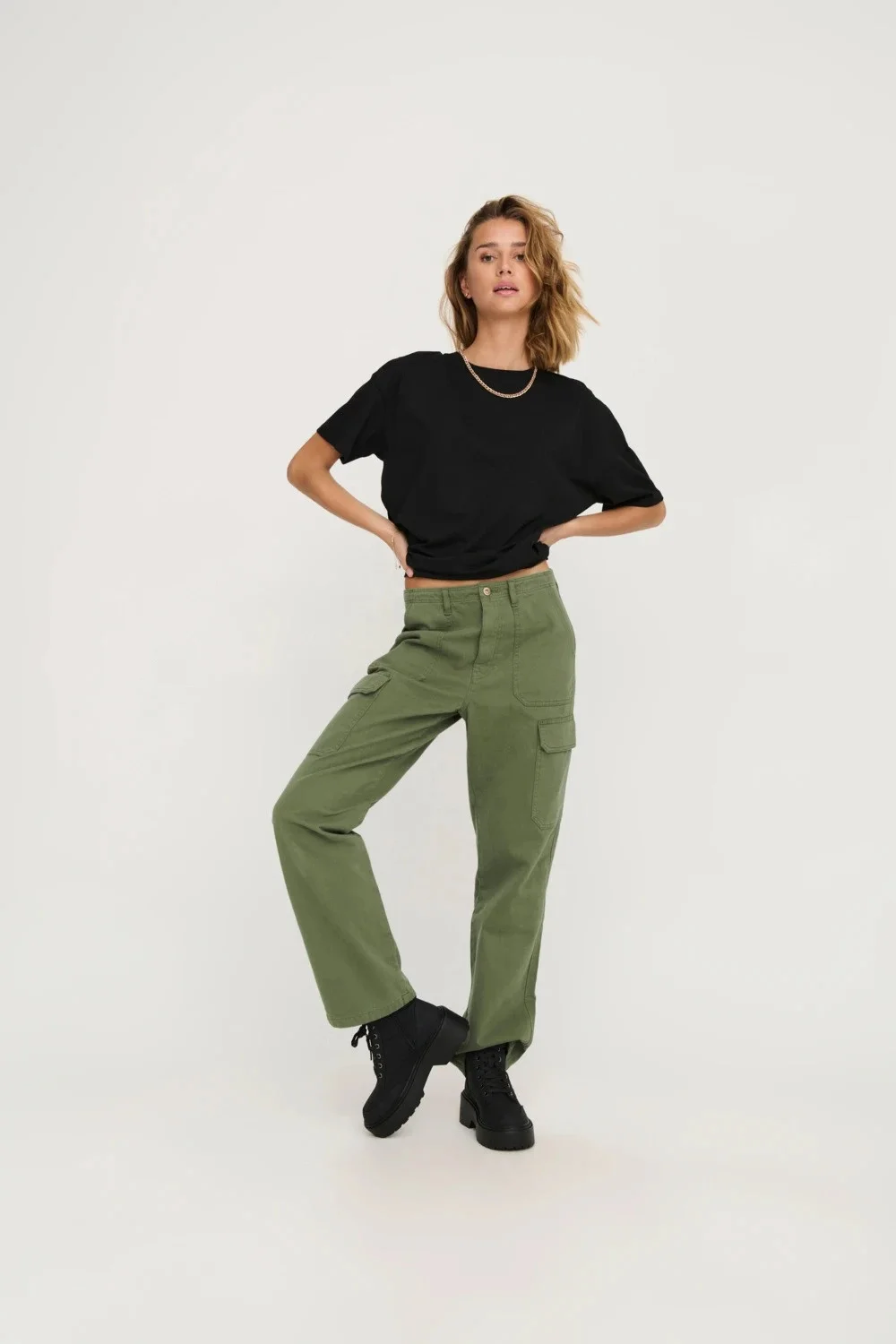 ONLY - ONLMALFY CARGO PANT PNT NOOS ONLY - ONLMALFY CARGO PANT PNT NOOS