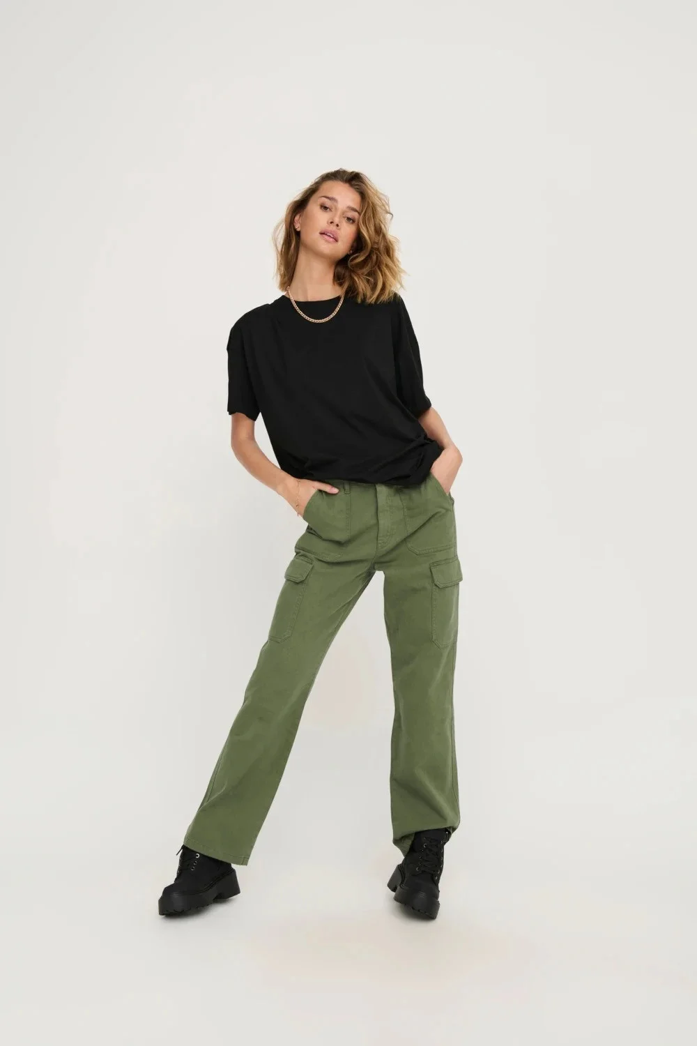 ONLY - ONLMALFY CARGO PANT PNT NOOS ONLY - ONLMALFY CARGO PANT PNT NOOS