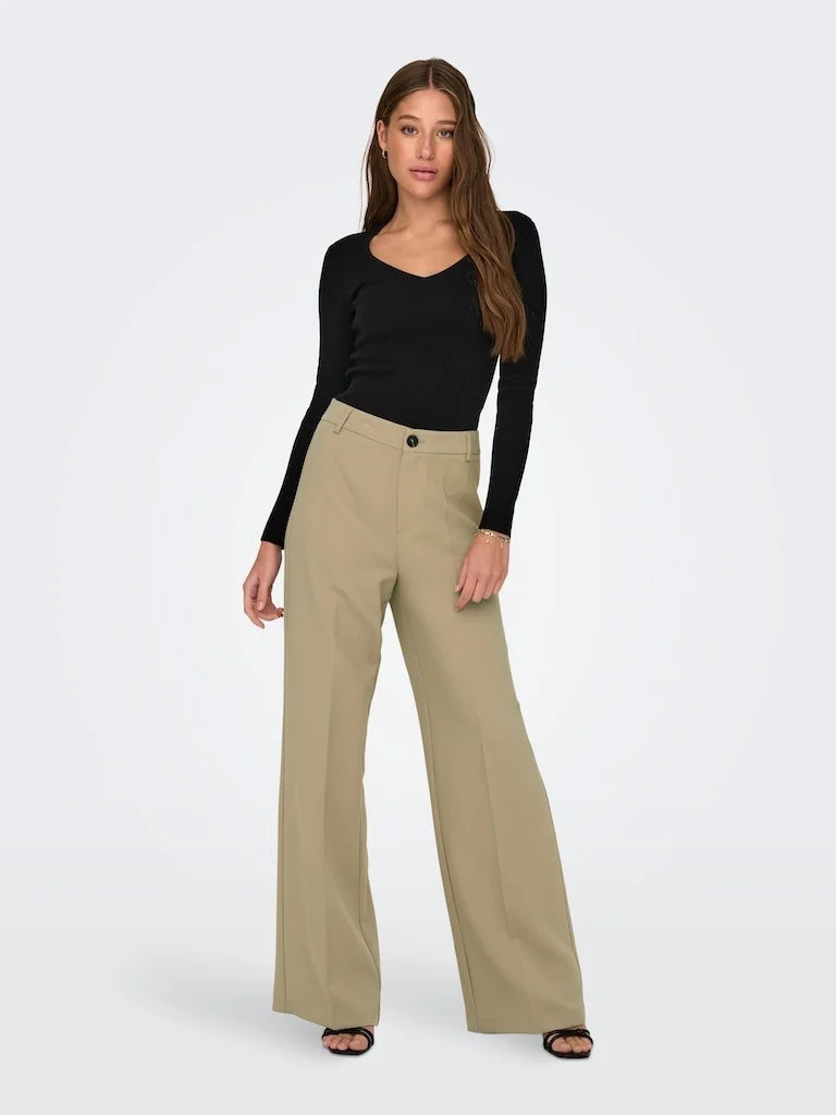 ONLY - ONLFLAX HW STRAIGHT PANT TLR NOOS ONLY - ONLFLAX HW STRAIGHT PANT TLR NOOS