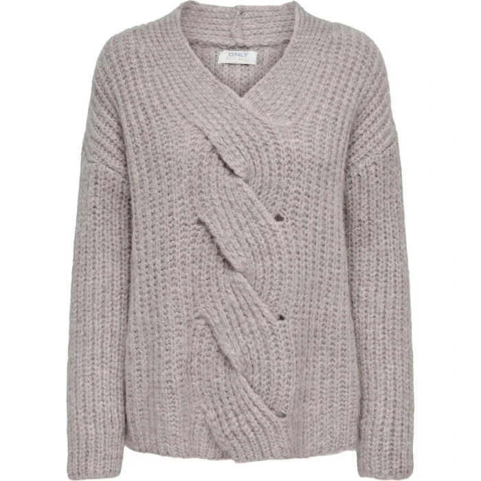 ONLY - ONLTRECCIA LS V-NECK KNT ONLY - ONLTRECCIA LS V-NECK KNT