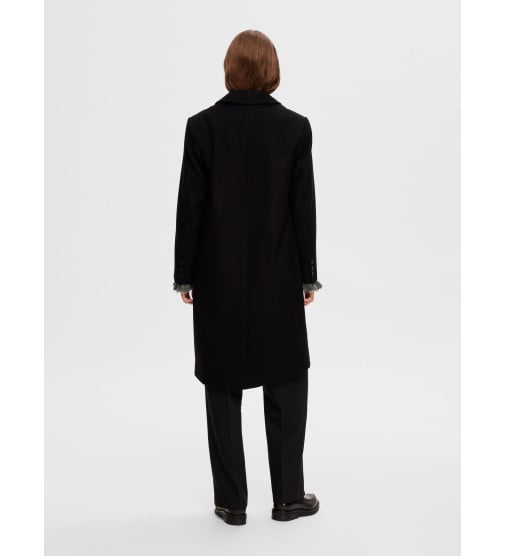 SELECTED FEMME - SLFALMA WOOL COAT B NOOS ზომა M (საშ.)