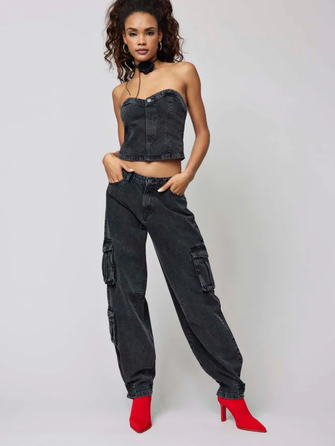 ONLY - ONLRIVER CORSET TOP...