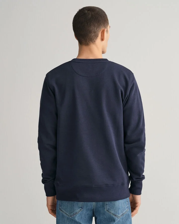 Gant - Gant Men's Sweatshirt Gray Gant - Gant Men's Sweatshirt Gray