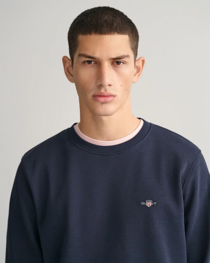Gant - Gant Men's Sweatshirt Gray Gant - Gant Men's Sweatshirt Gray