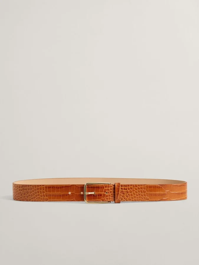 Gant - Croc-Effect Waist Belt 2