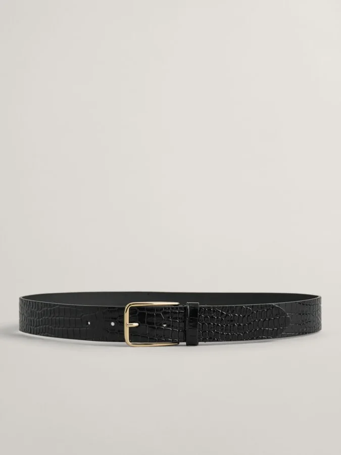 Gant - Croc-Effect Waist Belt 2