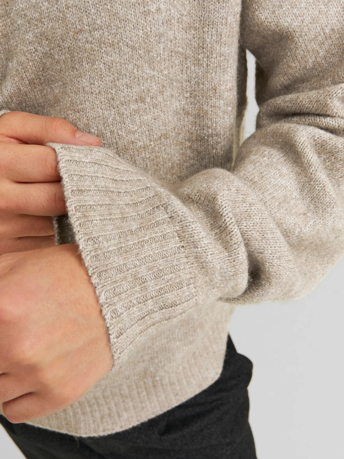 Jack & Jones - JOROLLIE KNIT HALF ZIP SN Jack & Jones - JOROLLIE KNIT HALF ZIP SN