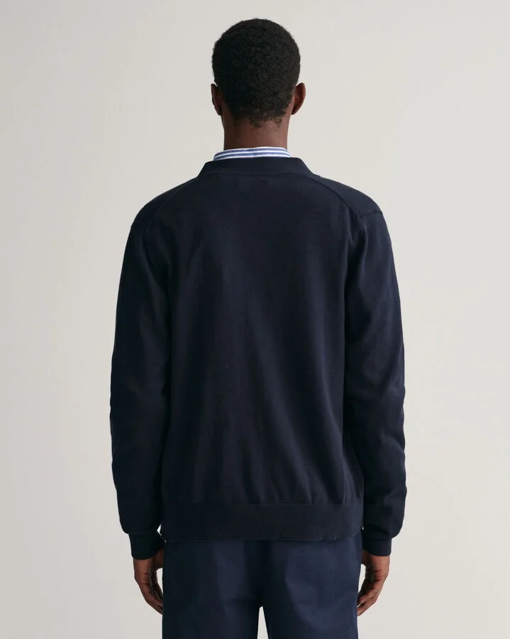 Gant - Classic Cotton V-Neck Cardigan Gant - Classic Cotton V-Neck Cardigan