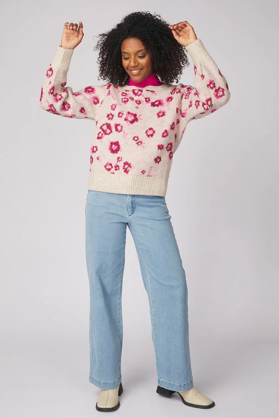 VILA - VIALVA L/S BOATNECK JACQUARD... VILA - VIALVA L/S BOATNECK JACQUARD...