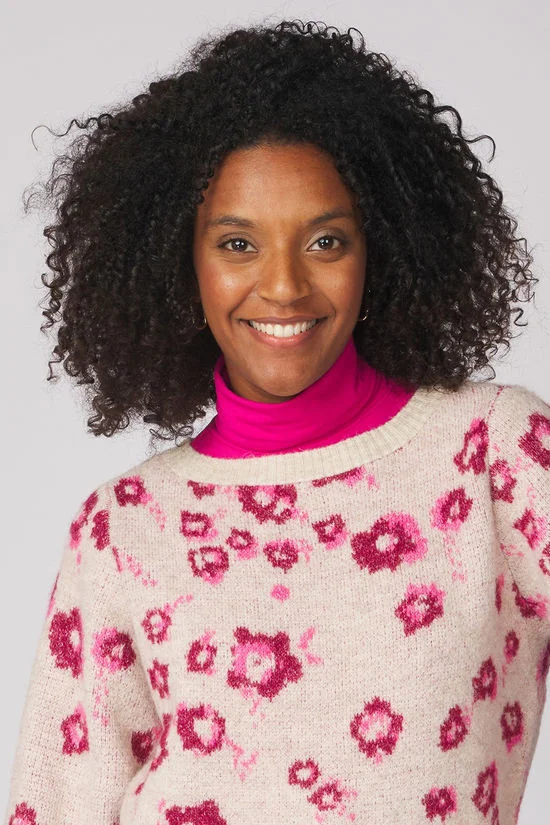 VILA - VIALVA L/S BOATNECK JACQUARD... VILA - VIALVA L/S BOATNECK JACQUARD...