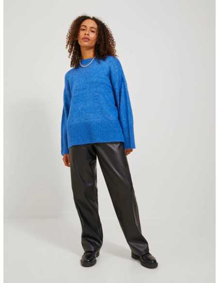 JJXX Damen Strickpullover Jxleonora - Rippenstruktur Crewneck Von JACK&JONES