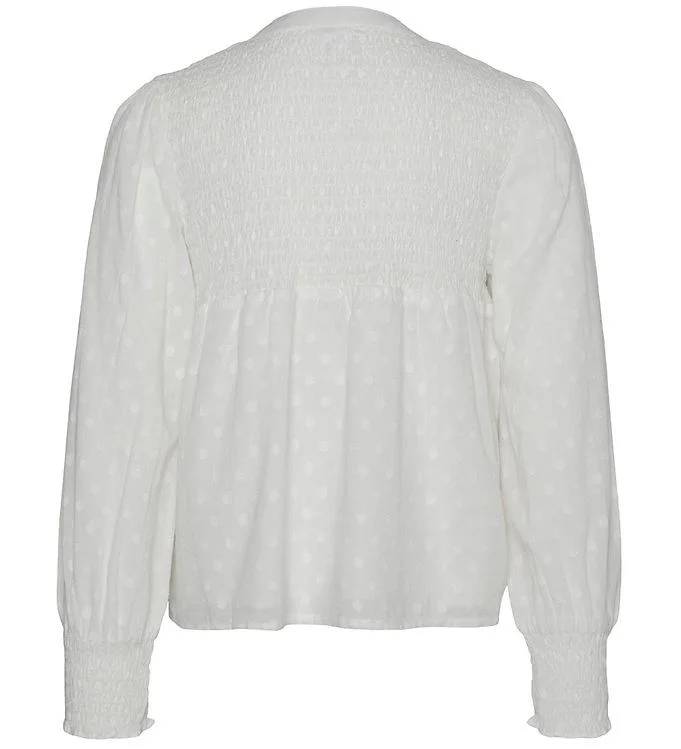 Vero Moda Girl - VMDOTTY L/S TOP WVN... Vero Moda Girl - VMDOTTY L/S TOP WVN...