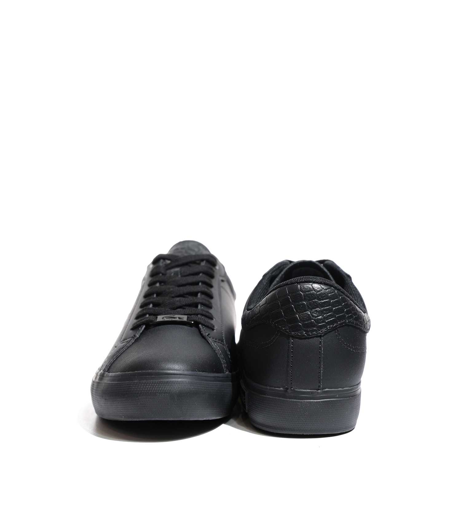 Lacoste - POWERCOURT 1121 1 SMA BLK/BLK Size 40