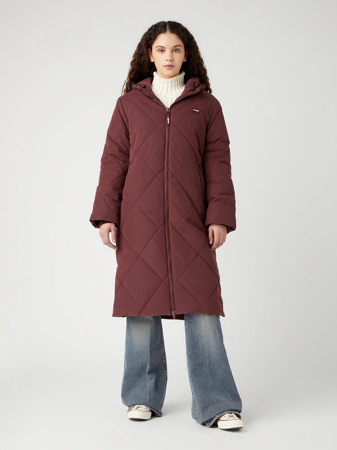 Wrangler - LONG QUILTED JACKET