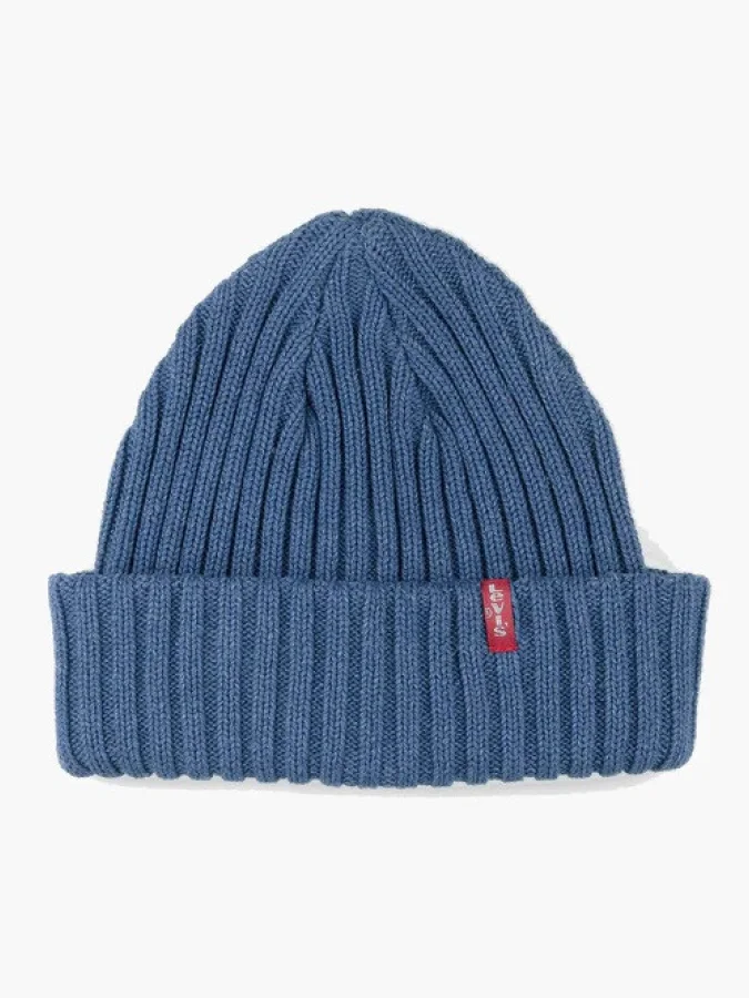 Levis® - INDIGO RIBBED BEANIE
