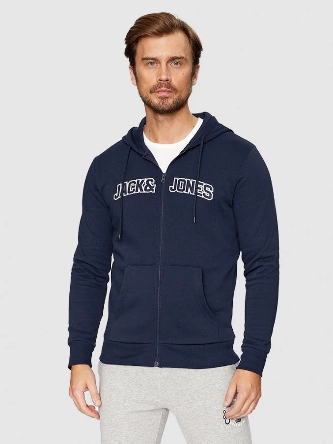 Jack & Jones - JJROUX SWEAT ZIP HOOD Jack & Jones - JJROUX SWEAT ZIP HOOD