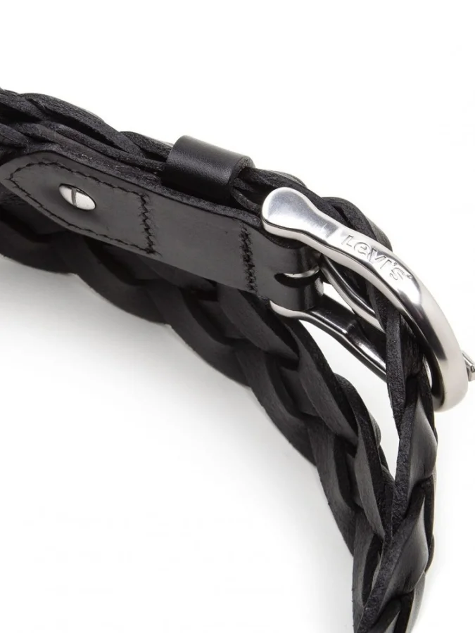 Levis® - Black Braided Belt 2