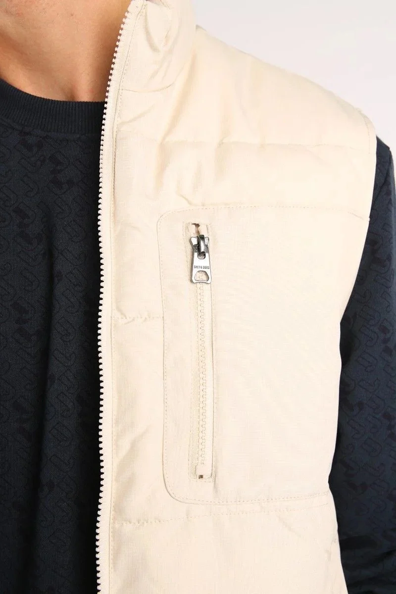 ONLY & SONS - ONSJAKE QUILTED VEST OTW ONLY & SONS - ONSJAKE QUILTED VEST OTW