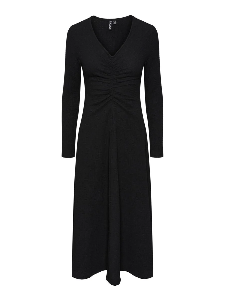 Pieces - PCSOPHIA LS MIDI DRESS BC Pieces - PCSOPHIA LS MIDI DRESS BC