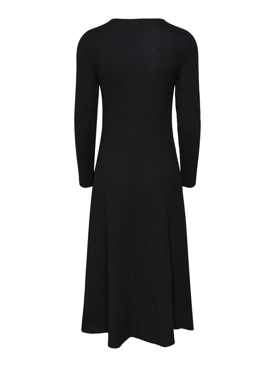 Pieces - PCSOPHIA LS MIDI DRESS BC Pieces - PCSOPHIA LS MIDI DRESS BC