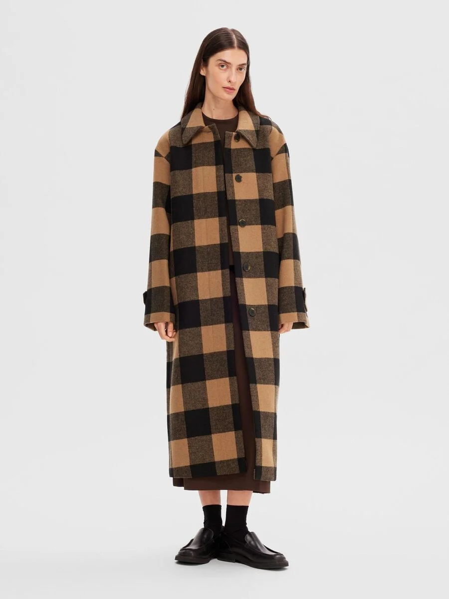 SELECTED WOMEN - SLFEVANA LONG WOOL COAT SELECTED WOMEN - SLFEVANA LONG WOOL COAT