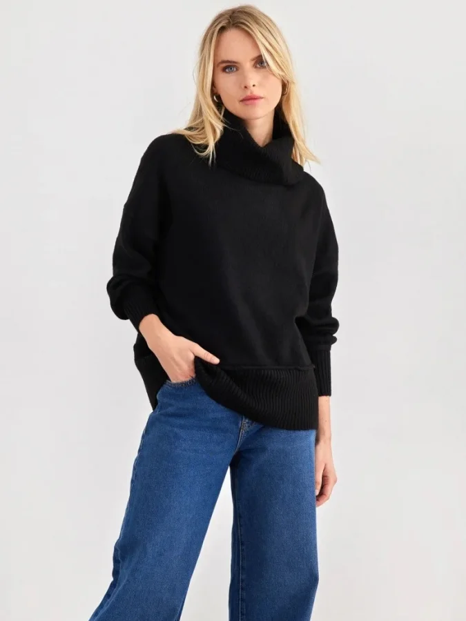 ONLY - ONLHAZEL LS COWLNECK...