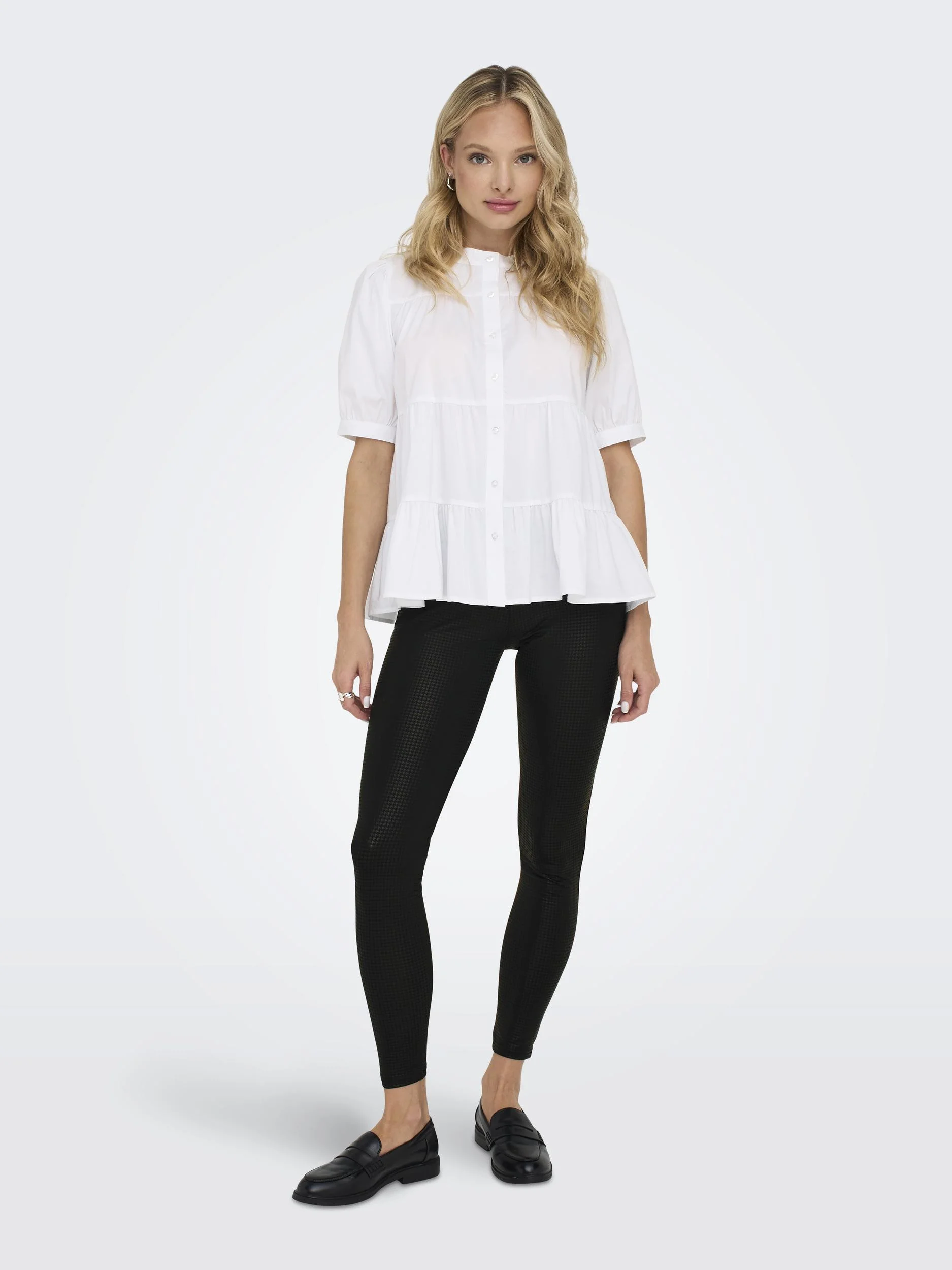 ONLY - ONLSANIRA COATED LEGGING JRS ONLY - ONLSANIRA COATED LEGGING JRS