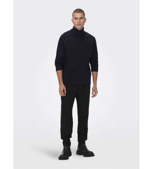 ONSTAPA REG 12 STRUC LS CREW KNIT N