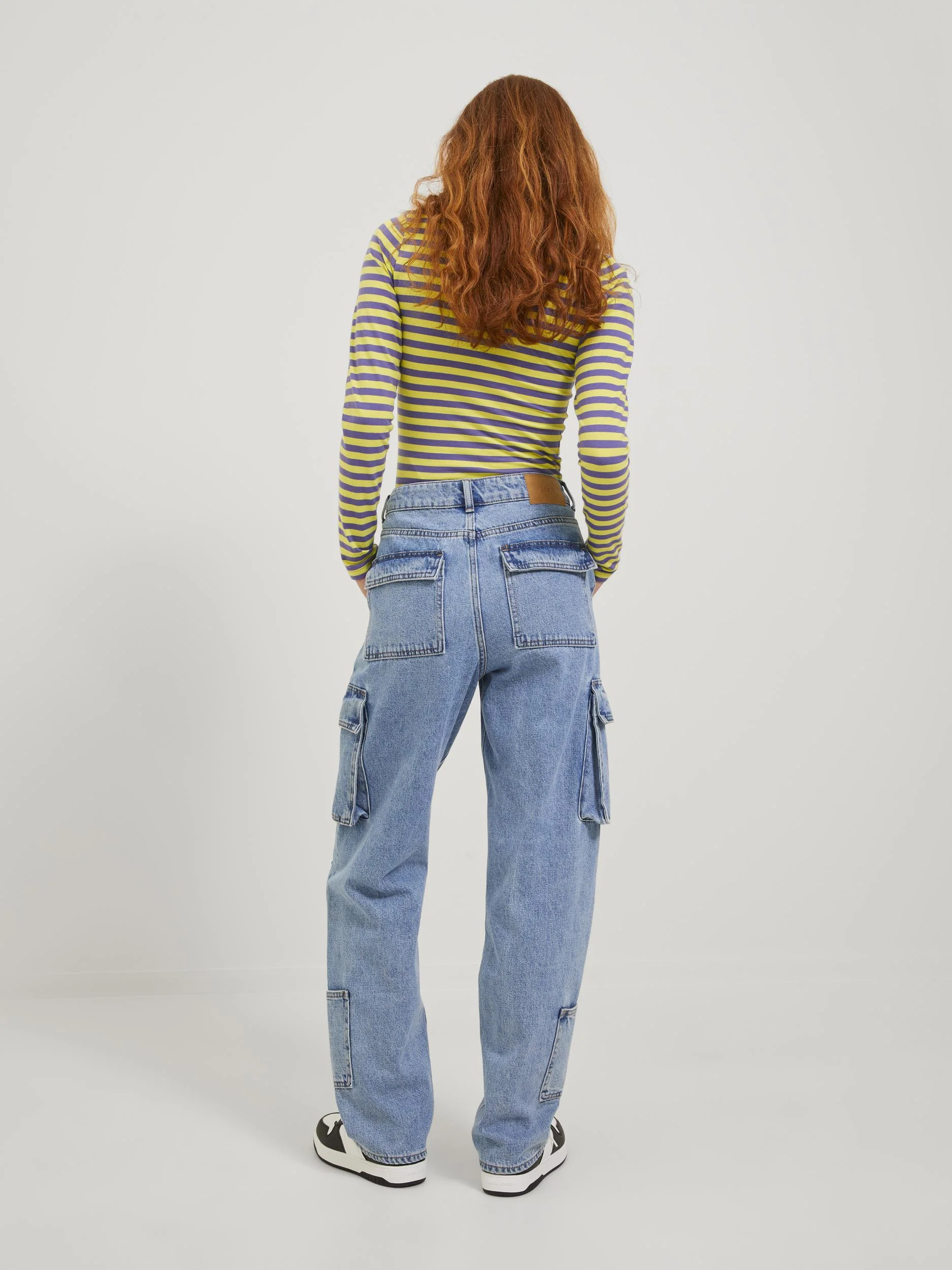 JJXX - JXSOF LOOSE MW CARGO JEANS DNM JJXX - JXSOF LOOSE MW CARGO JEANS DNM