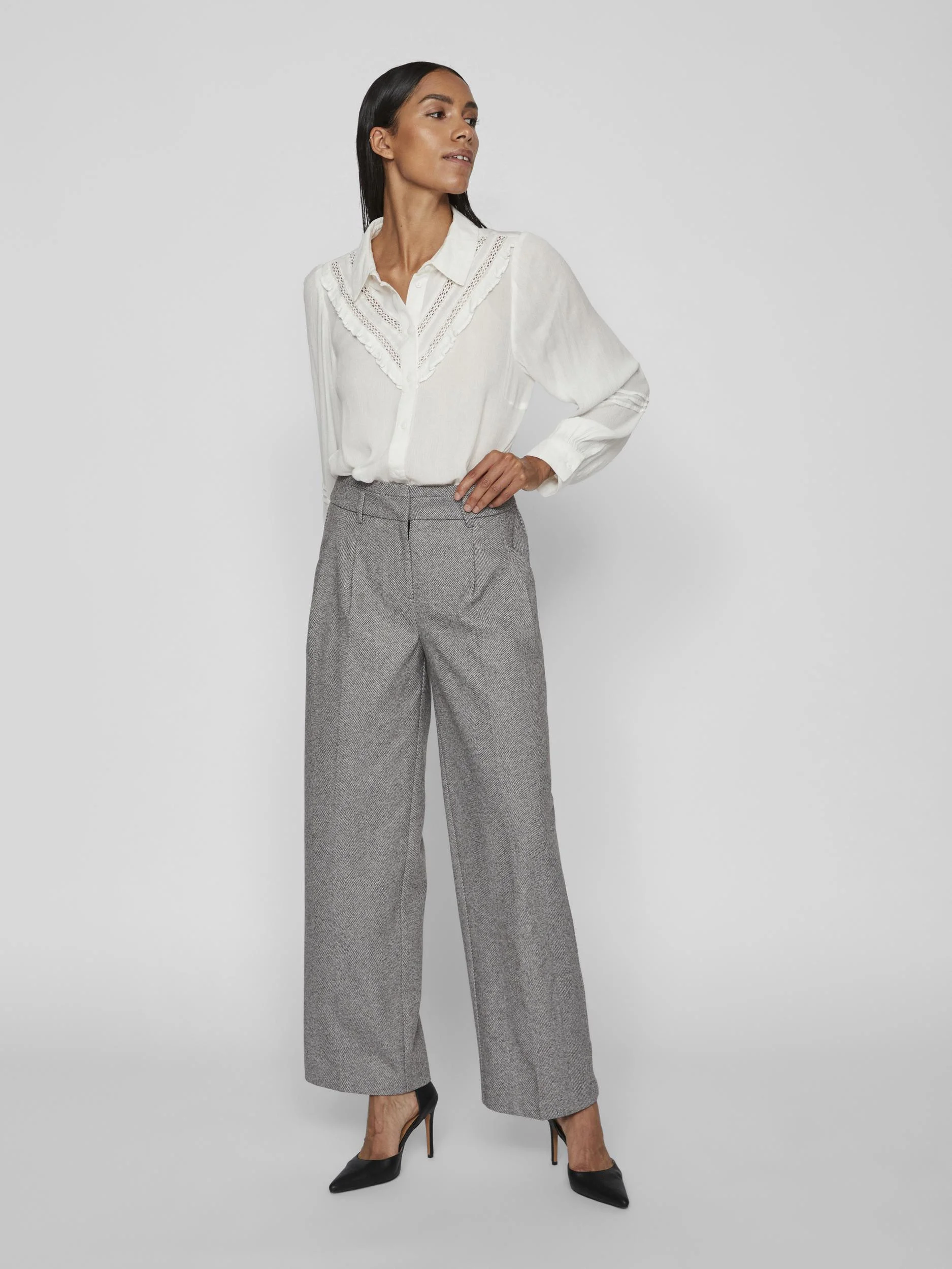 *VILA - VIHYBORN HW TAILORED PANT *VILA - VIHYBORN HW TAILORED PANT