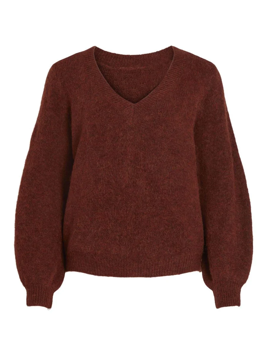 VILA - VIJAMINA REV V-NECK L/S KNIT... VILA - VIJAMINA REV V-NECK L/S KNIT...