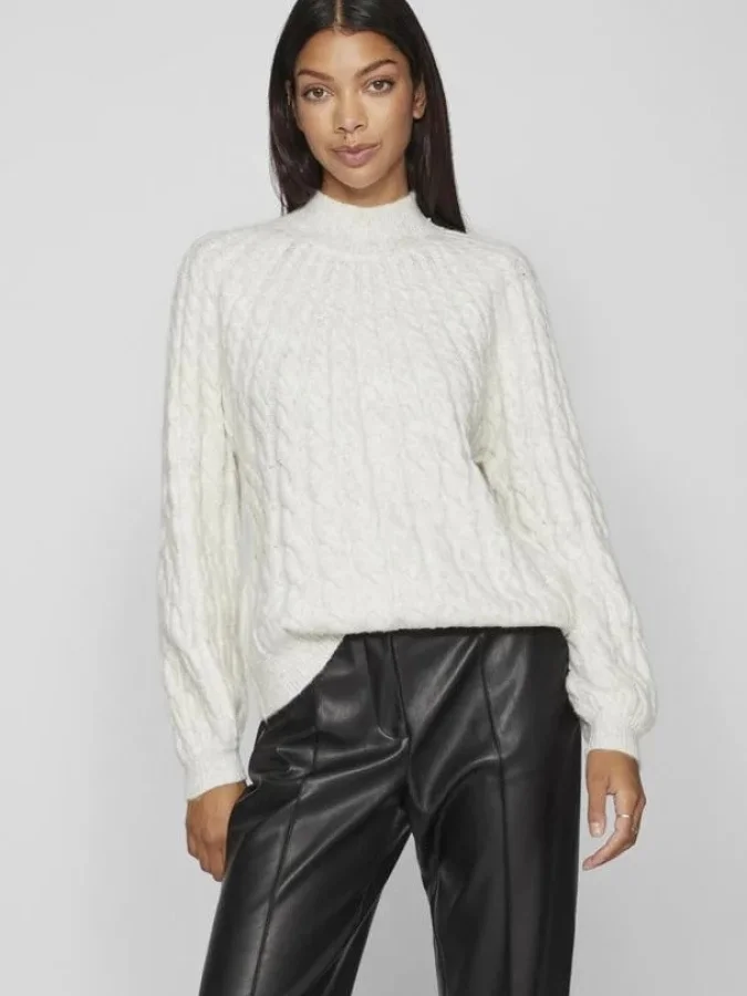 VILA - VIOYA HIGH NECK L/S...