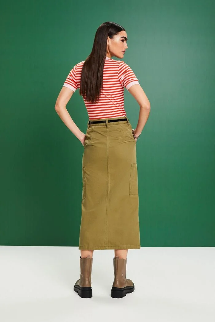 ESPRIT - Cargo Midi Skirt ESPRIT - Cargo Midi Skirt