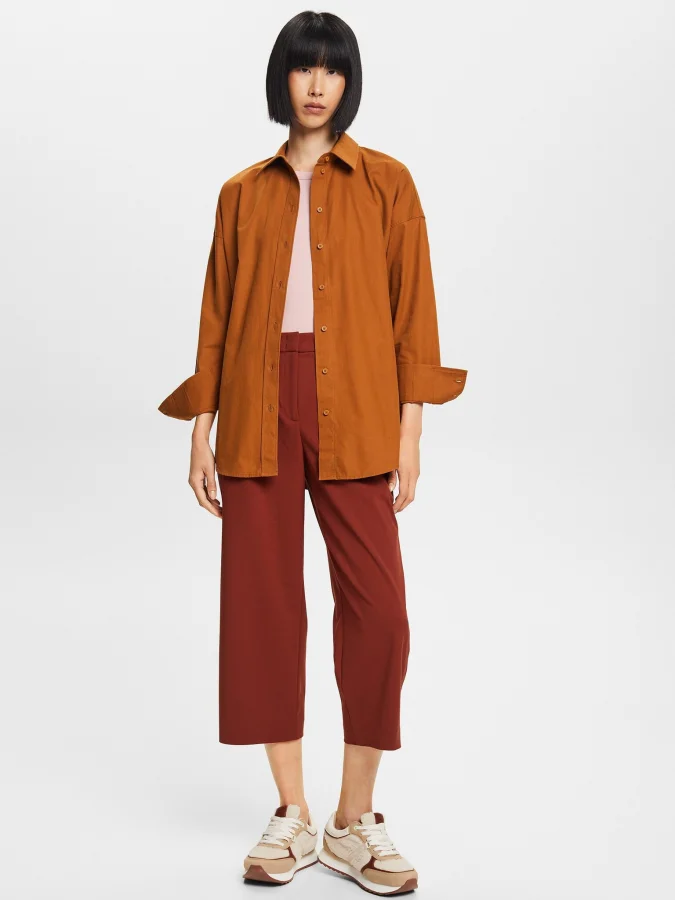 ESPRIT - Cotton-Poplin Shirt