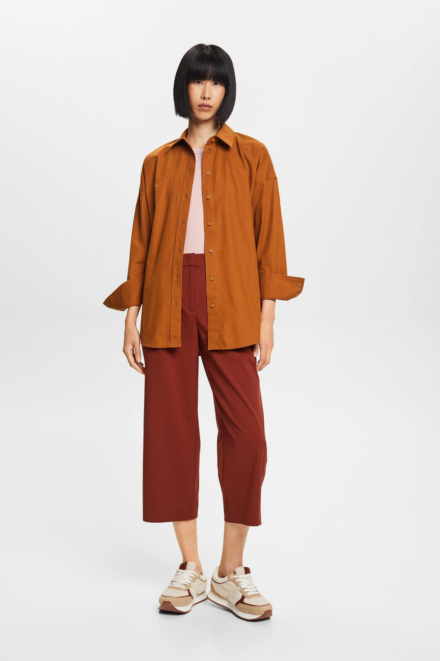 ESPRIT - Cotton-Poplin Shirt ESPRIT - Cotton-Poplin Shirt