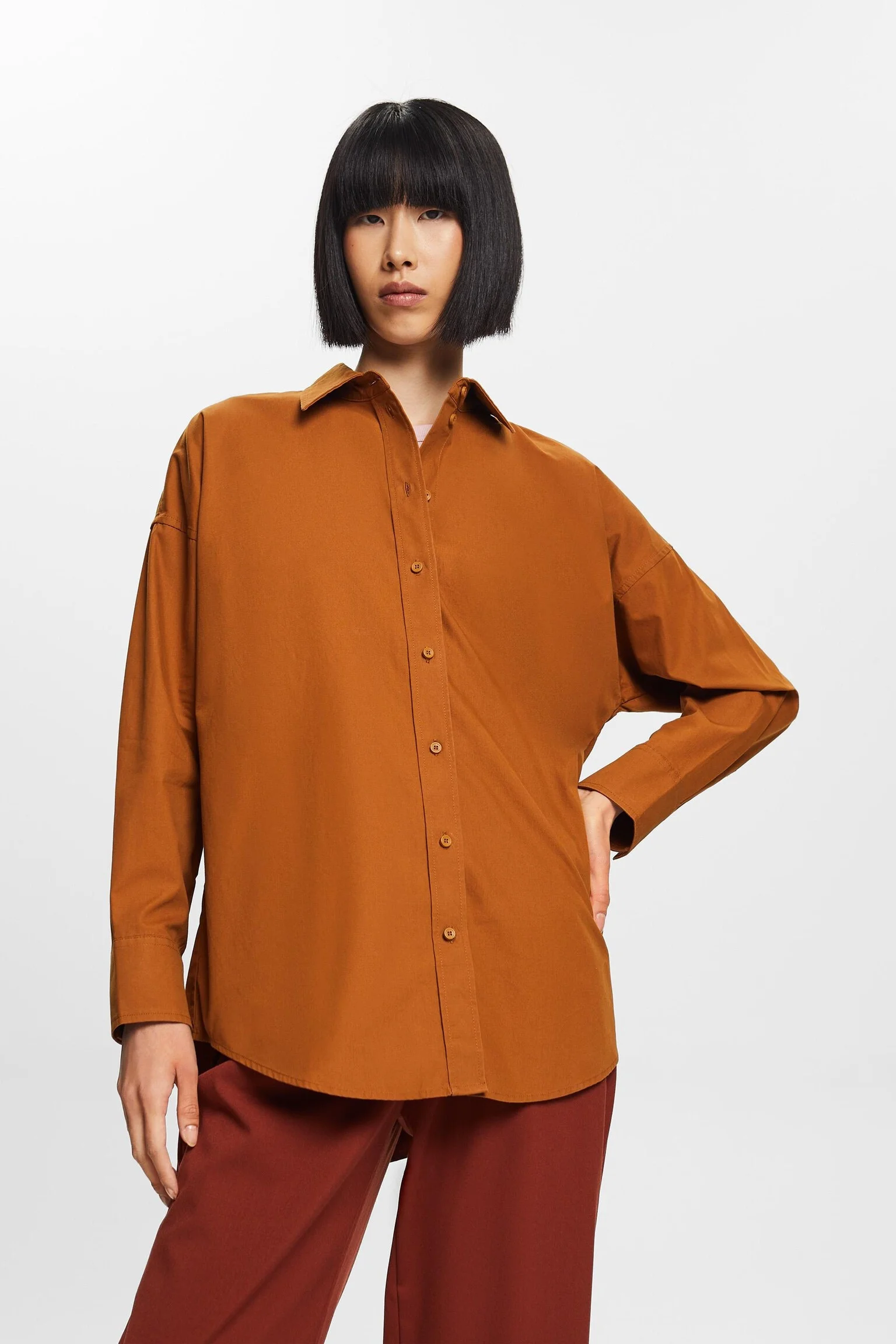 ESPRIT - Cotton-Poplin Shirt ESPRIT - Cotton-Poplin Shirt