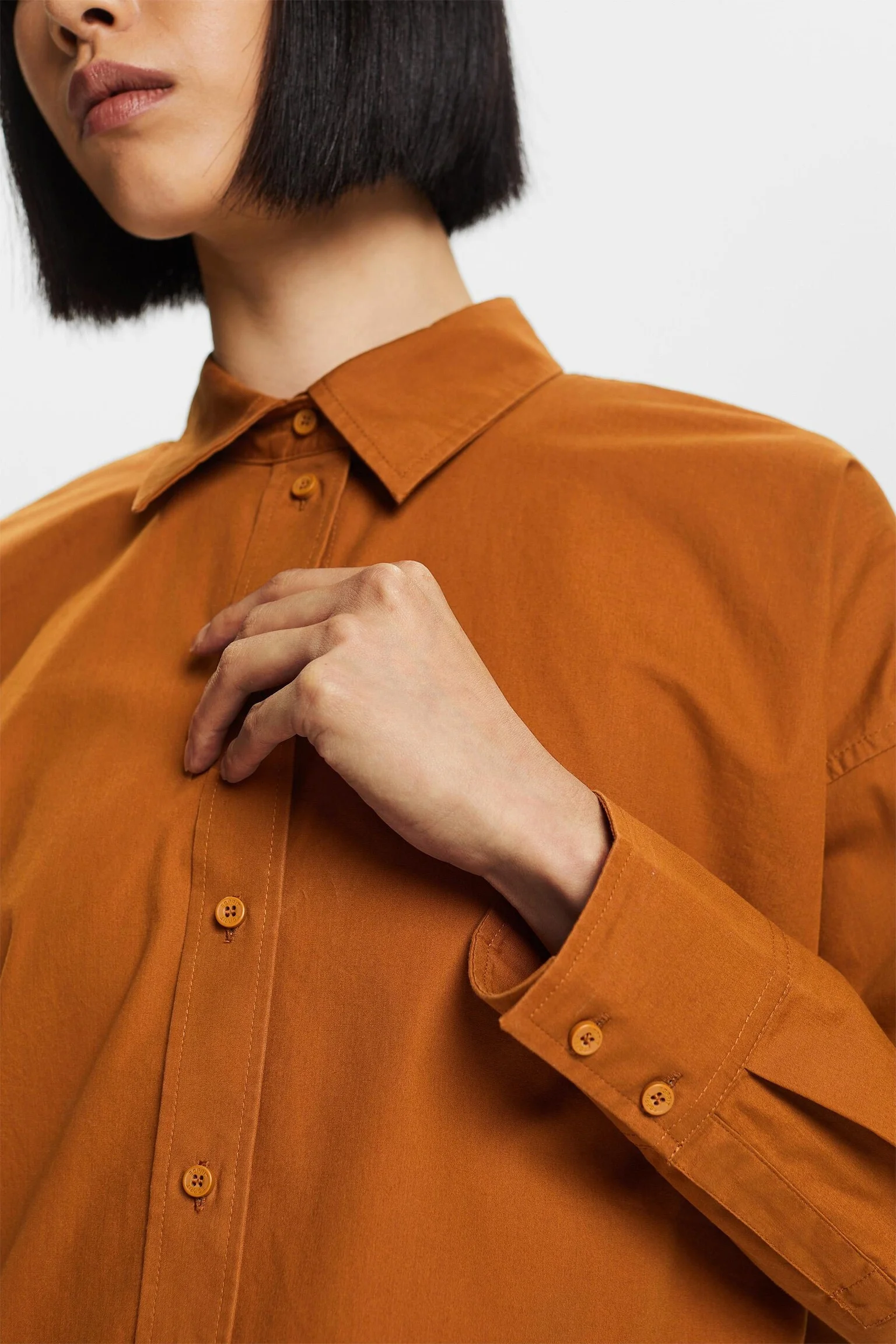 ESPRIT - Cotton-Poplin Shirt ESPRIT - Cotton-Poplin Shirt