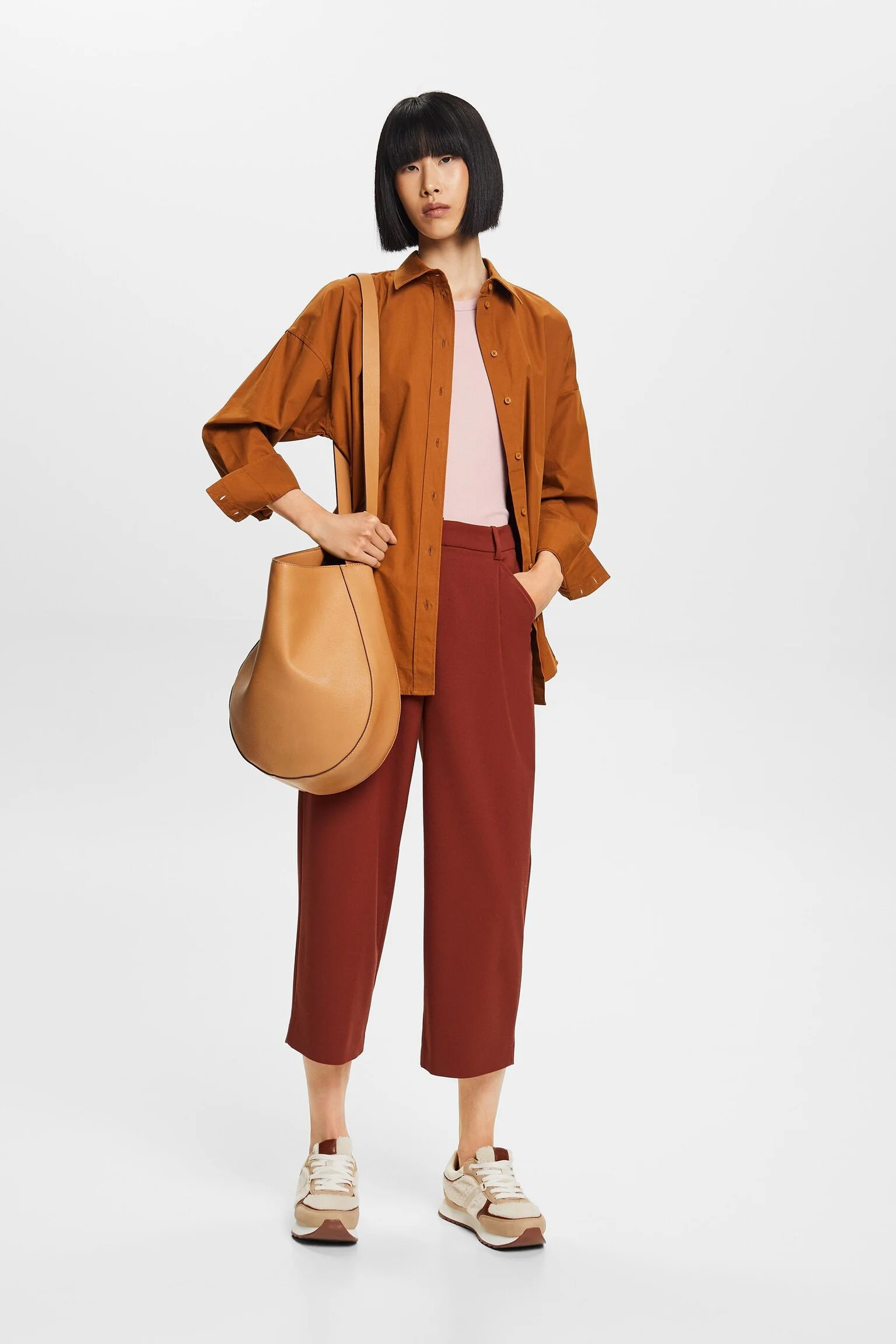 ESPRIT - Cotton-Poplin Shirt ESPRIT - Cotton-Poplin Shirt