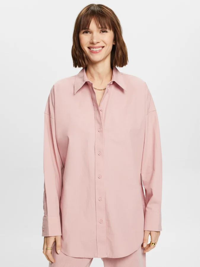ESPRIT - Cotton-Poplin Shirt